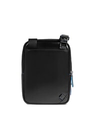 PIQUADRO BLUE SQUARE  iPad Mini bag Black - Over-the-shoulder Bags for Men - 3