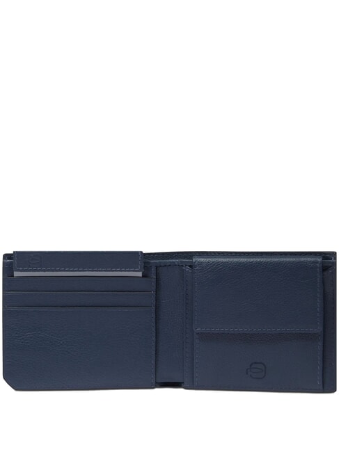 RUSSEL Leather wallet blue - Men’s Wallets