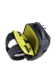 PIQUADRO WOLLEM GOMMATA  15.6" laptop backpack blue - Laptop backpacks - 5