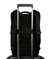 PIQUADRO WOLLEM GOMMATA  15.6" laptop backpack Black - Laptop backpacks - 3