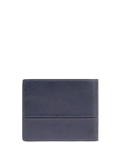 W136 Leather Coin Purse Wallet blue - Men&rsquo;s Wallets