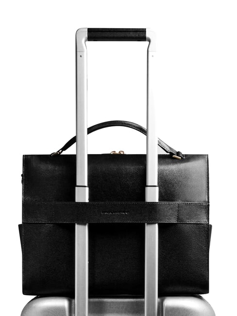 W140 14" laptop briefcase Black - Work Briefcases