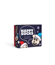 HAPPY SOCKS HOLIDAY CAT&DOG Gift set socks 2 pairs blue - Men's Socks - 5