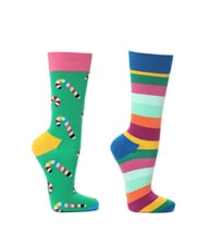 HAPPY SOCKS CHRISTMAS CRACKER Gift set of 2 pairs of socks 7302 - Men's Socks - 4