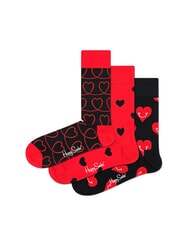 HAPPY SOCKS I LOVE YOU Gift set of 3 pairs of socks 4300 - Women's Socks - 2