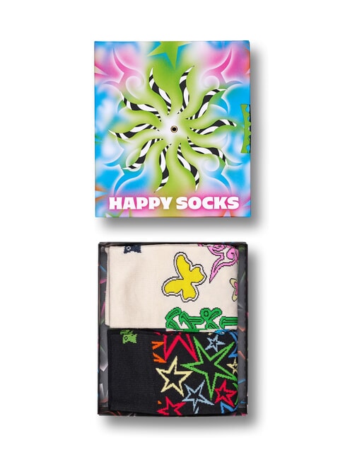 SPINNING WHEEL Gift set of 2 pairs of socks white - Women's Socks