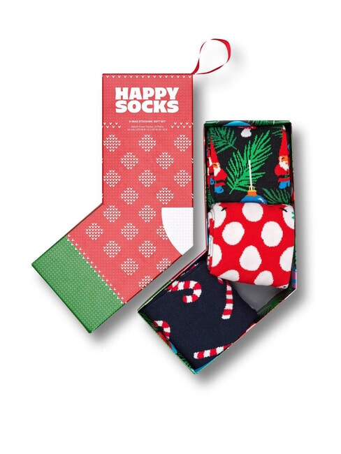 X-MAS Gift set of 3 pairs of socks multicolor - Men's Socks