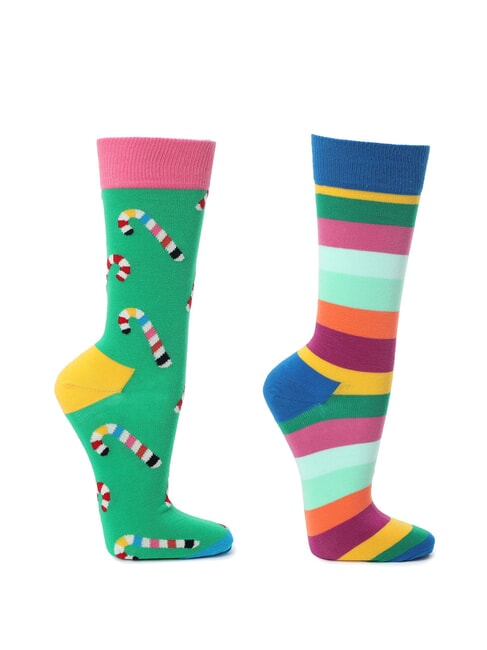 CHRISTMAS CRACKER Gift set of 2 pairs of socks 7302 - Men's Socks