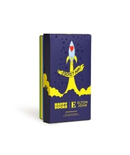 HAPPY SOCKS ELTON JOHN Gift set of 3 pairs of socks black - Men's Socks - 5