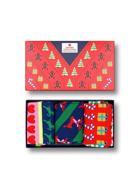 X-MAS SWEATER Gift set of 3 pairs of socks 4300 - Men's Socks