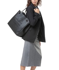 V73 CORTINA Shoulder shopping bag black - Women’s Bags - 5