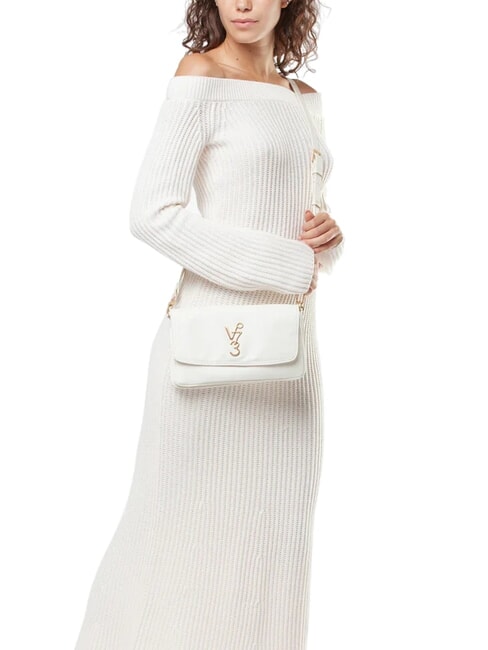 LOUISE Medium shoulder bag with chain handle ecru - Women&rsquo;s Bags