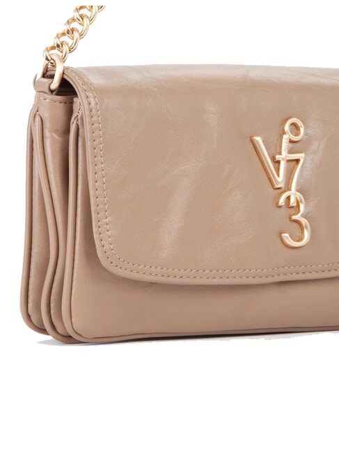 LOUISE Medium shoulder bag with chain handle taupe - Women&rsquo;s Bags