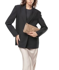 V73 LOUISE Medium shoulder bag with chain handle taupe - Women&rsquo;s Bags - 6