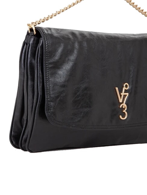 LOUISE Large shoulder bag with chain handle black - Women’s Bags