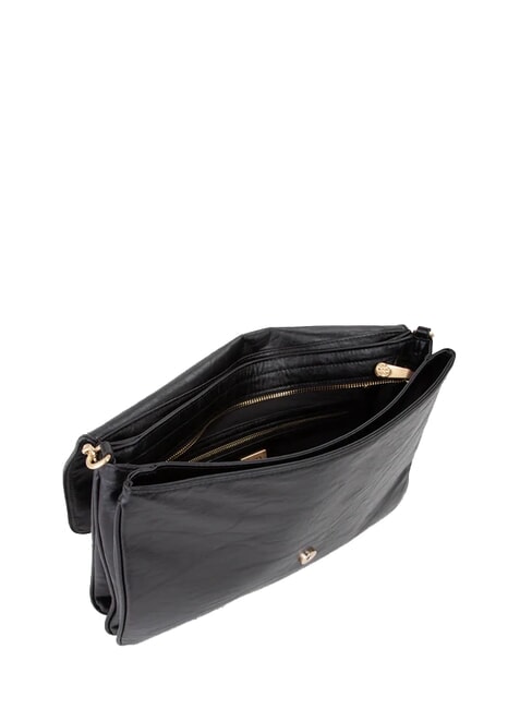 LOUISE Large shoulder bag with chain handle black - Women’s Bags