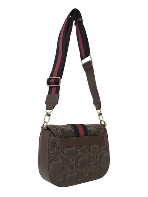 CATE Shoulder bag with flap taupe/multicolor - Women’s Bags