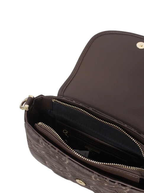 CATE Shoulder bag with flap taupe/multicolor - Women’s Bags