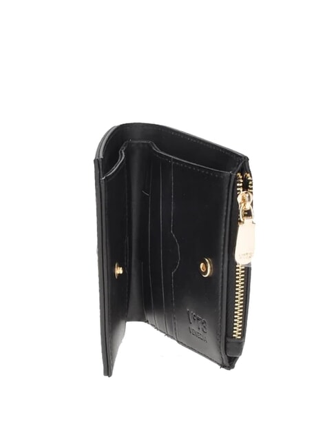 FEDERICA Medium wallet with coin pocket black - Women’s Wallets