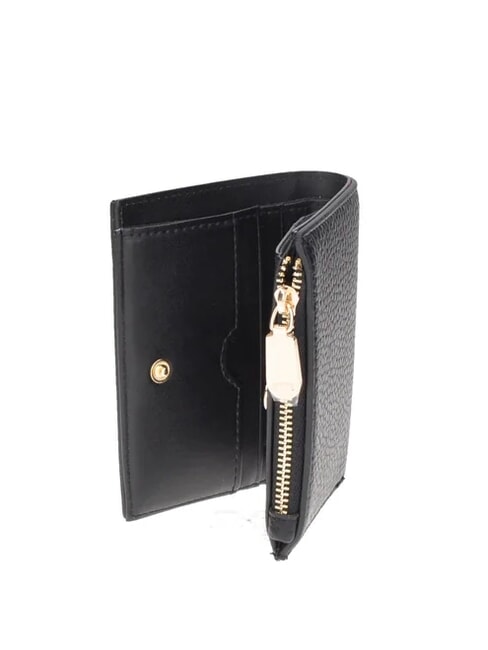 FEDERICA Medium wallet with coin pocket black - Women’s Wallets