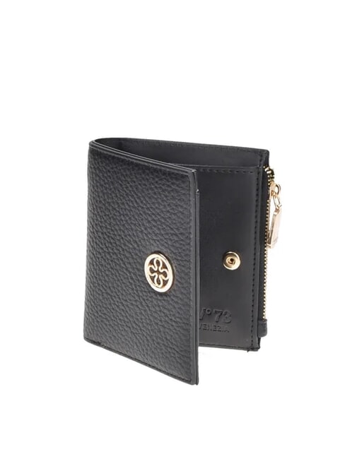 FEDERICA Medium wallet with coin pocket black - Women’s Wallets