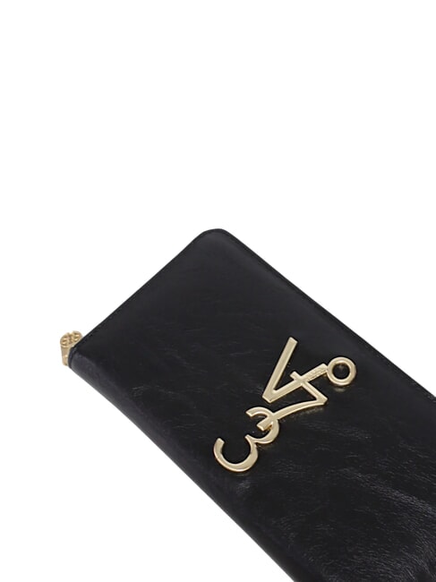 LOUISE Large zip-around wallet black - Women’s Wallets