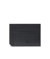 PIQUADRO W137 Flat leather credit card holder Black - Men’s Wallets - 3