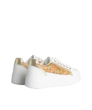 ALVIERO MARTINI PRIMA CLASSE GEO Platform sneakers with logo white - Women’s shoes - 4