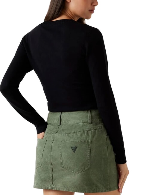 REYNA LOGO Crew neck sweater with applications jetbla - Women's Sweaters