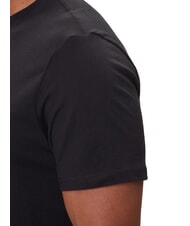 GUESS TRIANGLE LOGO Regular fit short sleeve t-shirt jetbla - T-shirt - 4