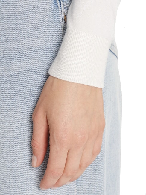 REYNA LOGO Crew neck sweater with applications cremwhi - Women's Sweaters