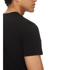 GUESS JOE SINGLE CREW NECK Stretch short-sleeved T-shirt jetbla - T-shirt - 4