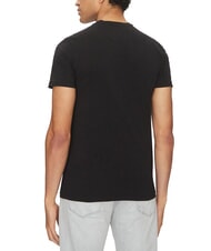 GUESS JOE SINGLE CREW NECK Stretch short-sleeved T-shirt jetbla - T-shirt - 2
