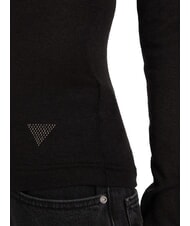 GUESS ANITA TURTLE Sweater jet black heather - Women's Sweaters - 4