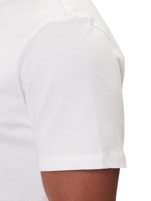 TRIANGLE LOGO Regular fit short sleeve t-shirt purwhite - T-shirt