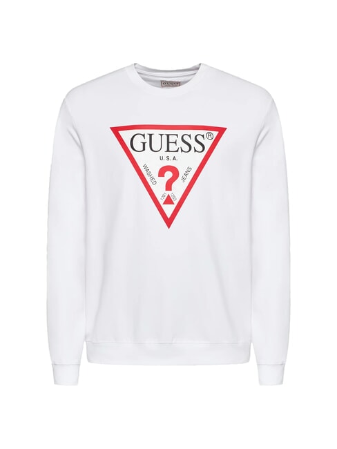 AUDLEY Triangle logo sweatshirt purwhite - Sweatshirts