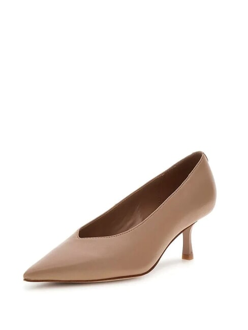 YATTCH Leather d&eacute;collet&eacute; nude - Women&rsquo;s shoes