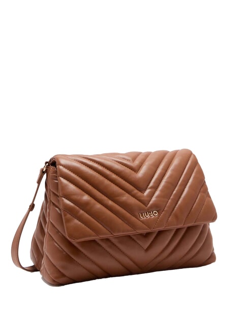 LUNNY Medium quilted hobo bag suede - Women’s Bags