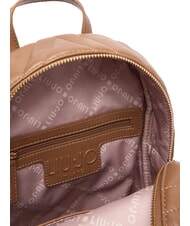 LIUJO CIRRY Quilted backpack with pocket suede - Women’s Bags - 3