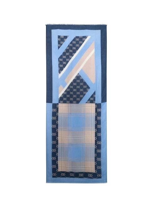 CHECK Scarf light denim - Scarves