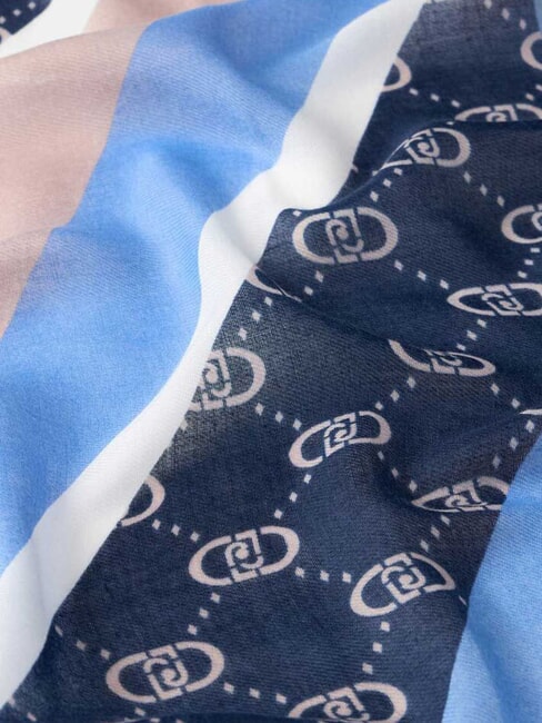 CHECK Scarf light denim - Scarves