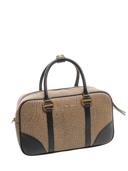 OUTLINE Handbag natural op / black - Women&rsquo;s Bags