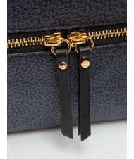 BORBONESE FLEXOS ZIP Mini shoulder bag Black - Women&rsquo;s Bags - 3