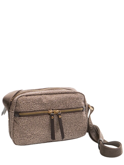 FLEXOS ZIP Mini shoulder bag natural op/dark brown - Women&rsquo;s Bags