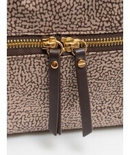 BORBONESE FLEXOS ZIP Mini shoulder bag natural op/dark brown - Women&rsquo;s Bags - 3