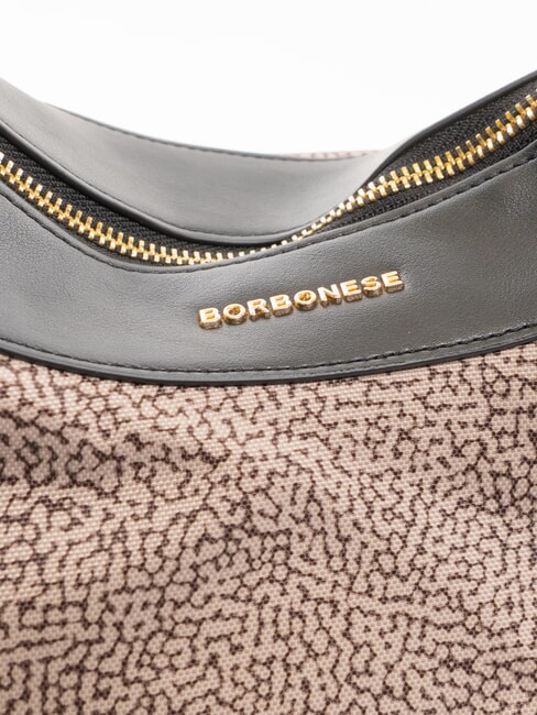 DOWNTOWN Shoulder bag natural op / black - Women&rsquo;s Bags