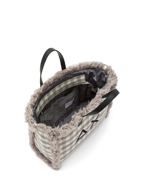 CALI TARTAN Handbag, with shoulder strap grigmed - Women&rsquo;s Bags