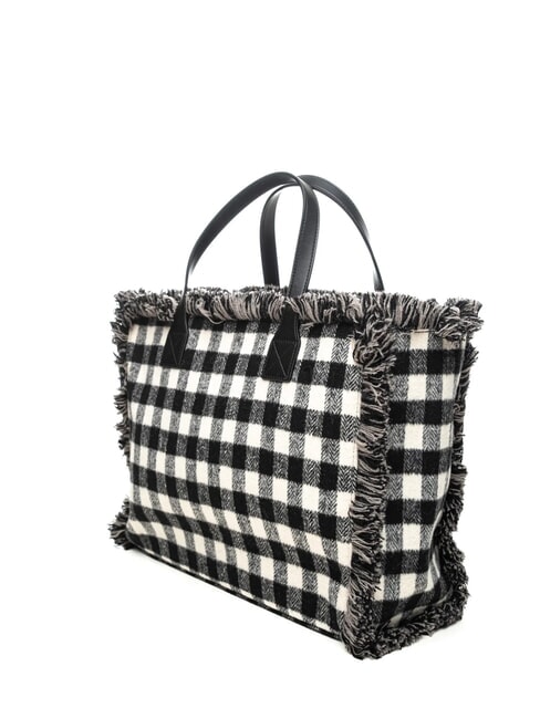 CALI TARTAN Handbag, with shoulder strap black - Women’s Bags