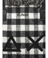 SUN68 CALI TARTAN Handbag, with shoulder strap black - Women’s Bags - 3