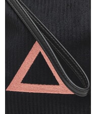 SUN68 CORDUROY Clutch bag with wristlet and shoulder strap black - Women’s Bags - 3